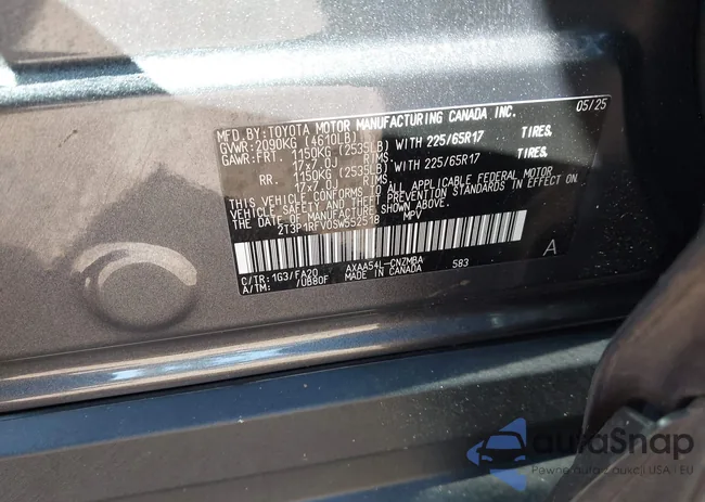 2T3P1RFV0SW552518: 43488193