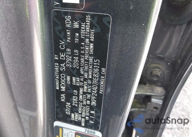 3KPF24AD7RE836115: 43489797