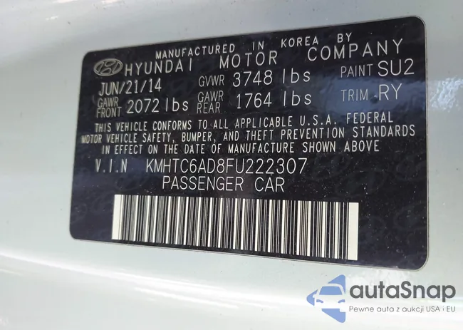 KMHTC6AD8FU222307: 43489806