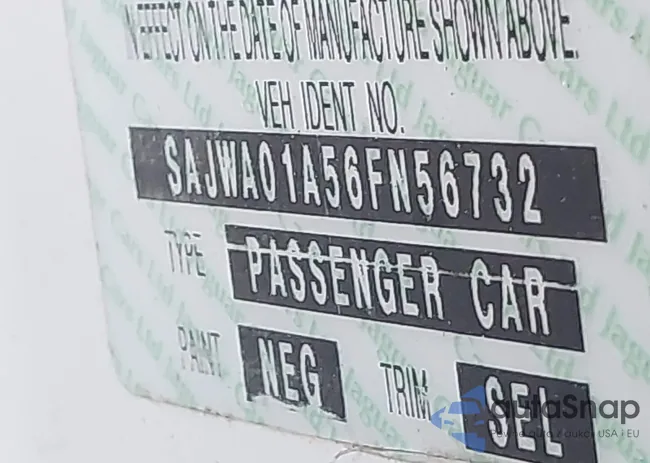 SAJWA01A56FN56732: 43489825