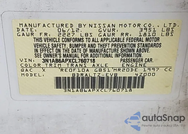 3N1AB6APXCL760718: 43489311