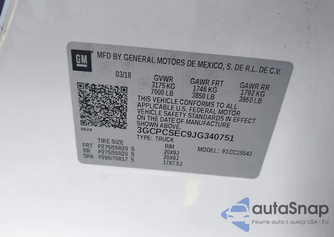 3GCPCSEC9JG340751: 43489353