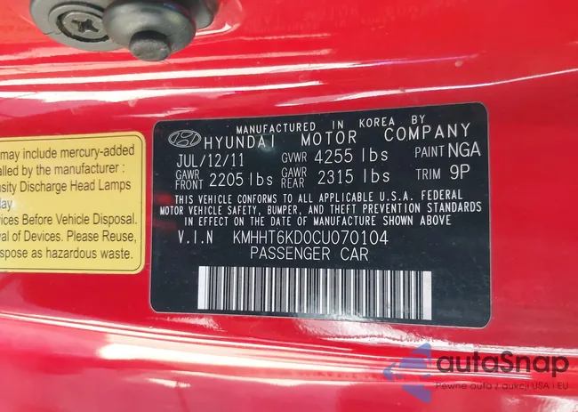 KMHHT6KD0CU070104: 43489365
