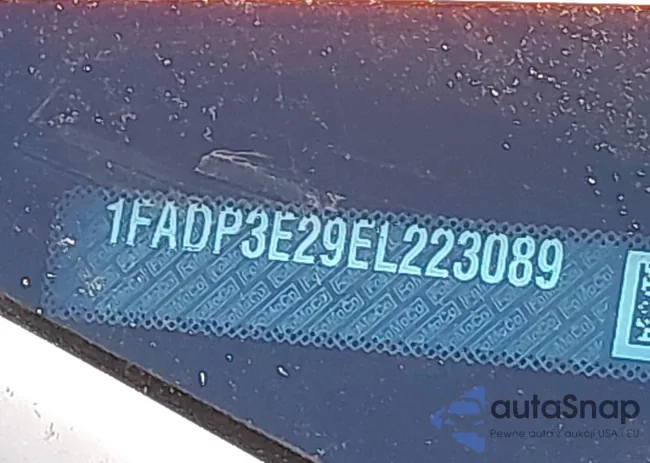 1FADP3E29EL223089: 43490822