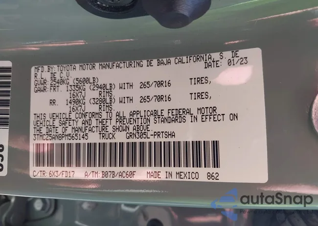 3TMCZ5AN8PM565145: 43490887