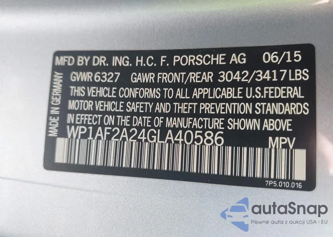 WP1AF2A24GLA40586: 43490191