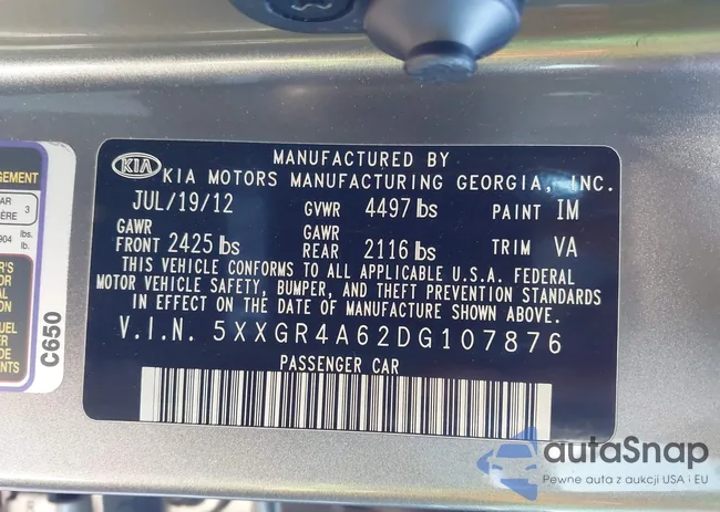 5XXGR4A62DG107876: 43491584