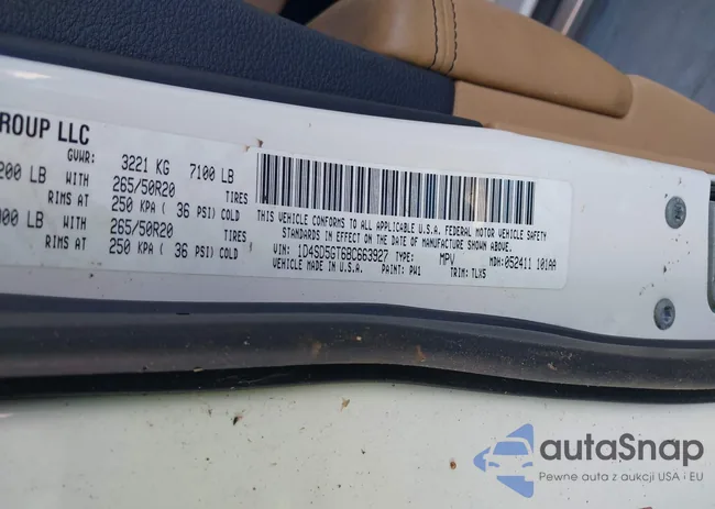 1D4SD5GT6BC663927: 43491048