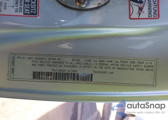 TRUTC28N9Y1013955: 43491158