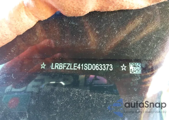 LRBFZLE41SD063373: 43491339