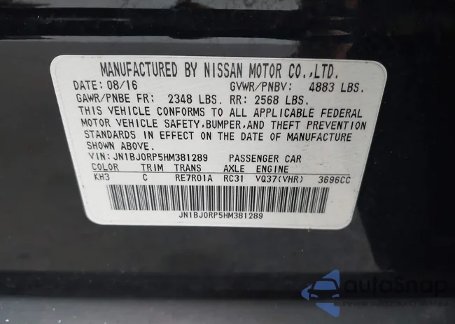 JN1BJ0RP5HM381289: 43492475