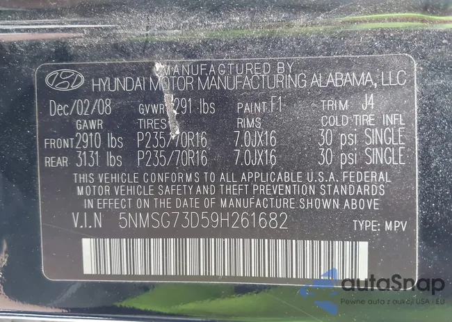 5NMSG73D59H261682: 43492508