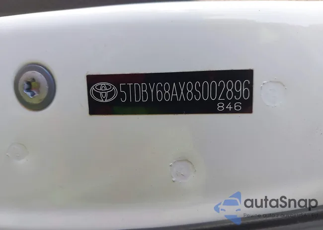 5TDBY68AX8S002896: 43492515