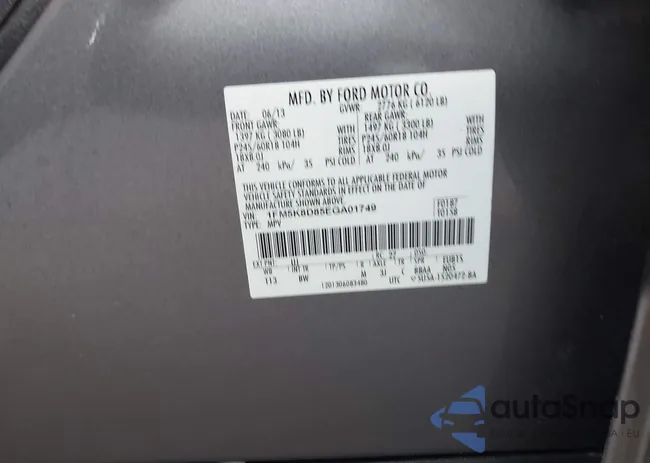 1FM5K8D85EGA01749: 43492758