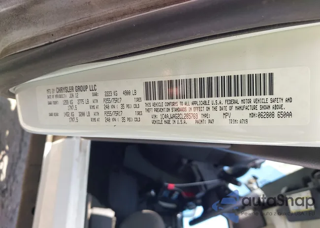 1C4AJWAG2CL285769: 43492987