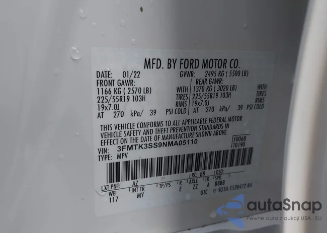 3FMTK3SS9NMA05110: 43492137