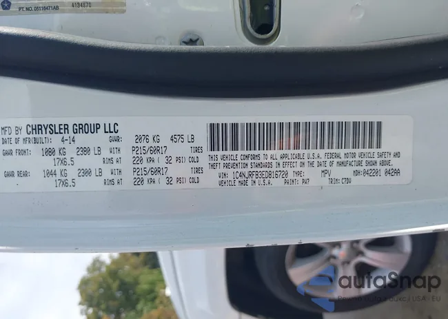 1C4NJRFB3ED816720: 43492211