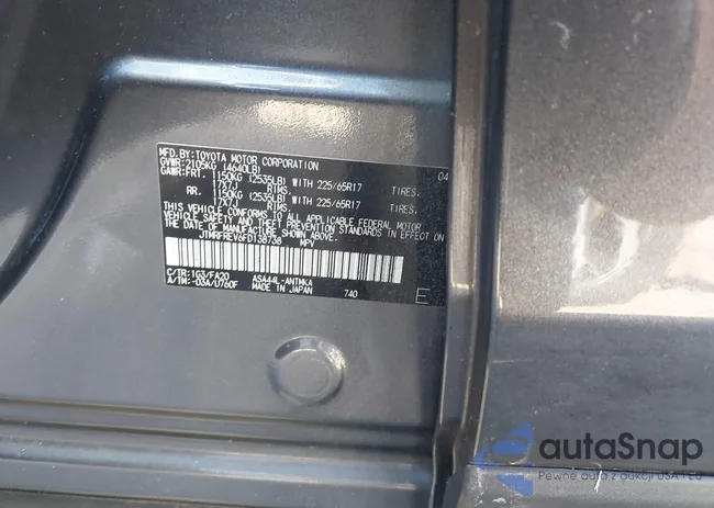 JTMRFREV6FD138738: 43493160