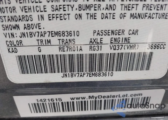 JN1BV7AP7EM683610: 43493426