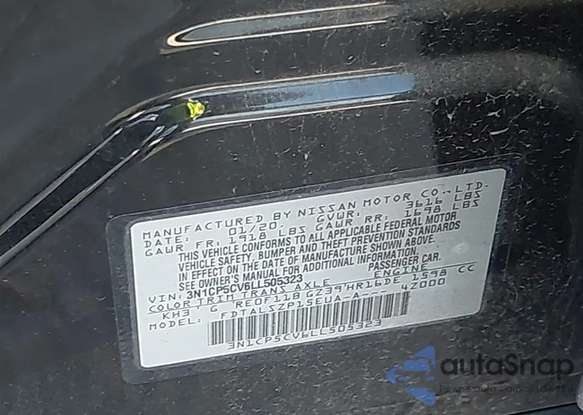 3N1CP5CV6LL505323: 43494695