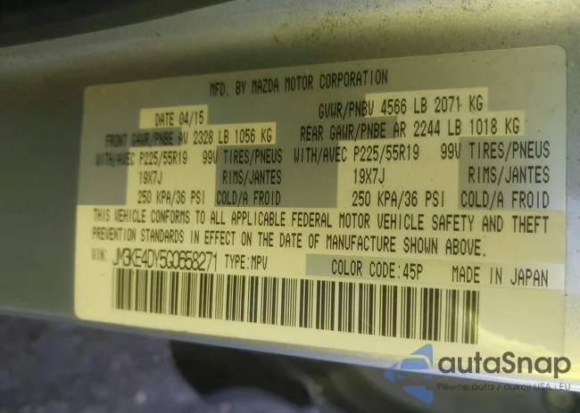 JM3KE4DY5G0658271: 43494883