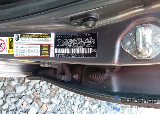 4T1BF1FK3FU042083: 43494955