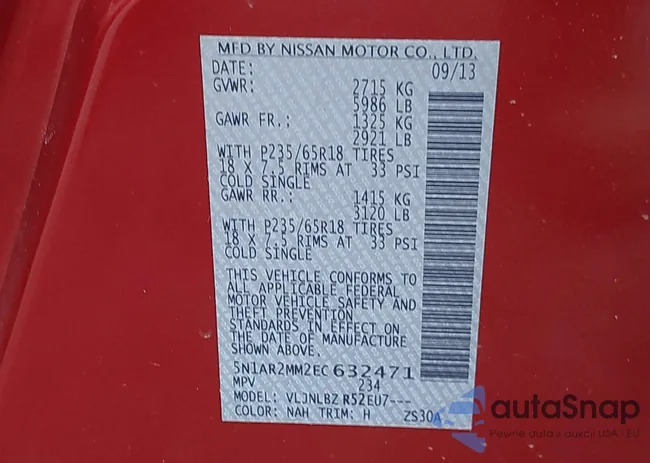 5N1AR2MM2EC632471: 43494051