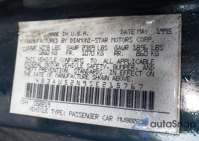 4B3AU52N9SE215767: 43494144