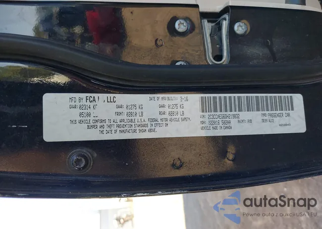 2C3CCAEG6GH219832: 43494153