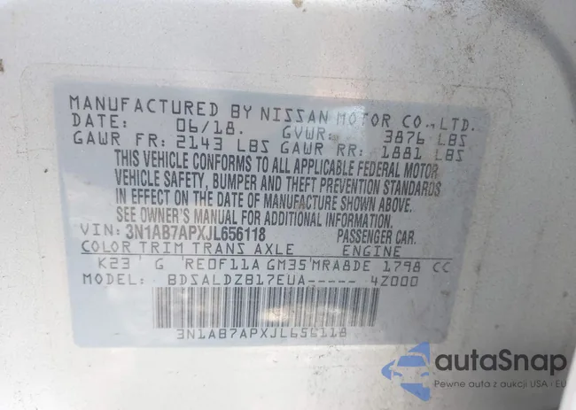 3N1AB7APXJL656118: 43494384