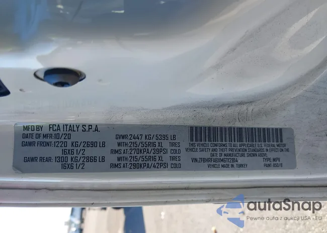 ZFBHRFABXM6T12814: 43495458