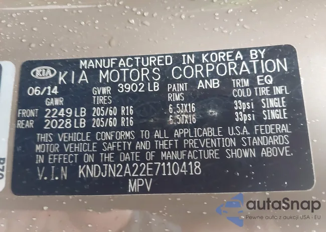 KNDJN2A22E7110418: 43495927