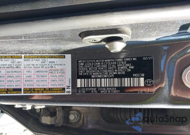 NMTKHMBX2MR123495: 43495430