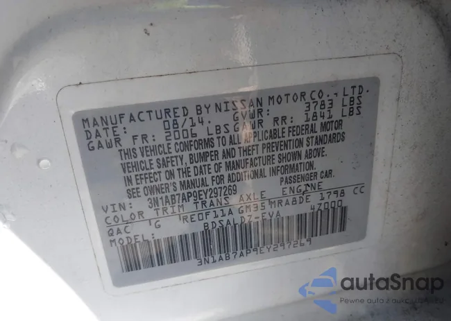 3N1AB7AP9EY297269: 43496540