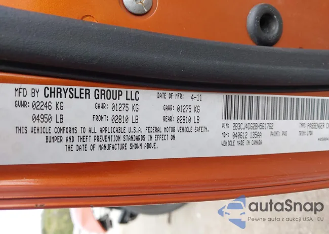 2B3CJ4DG2BH561762: 43496619