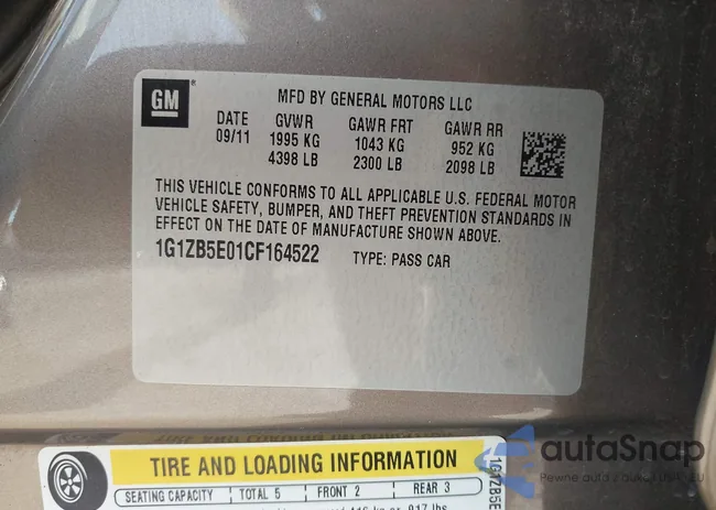 1G1ZB5E01CF164522: 43496764