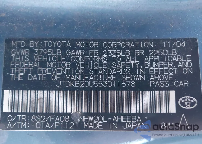 JTDKB20U553011678: 43496236