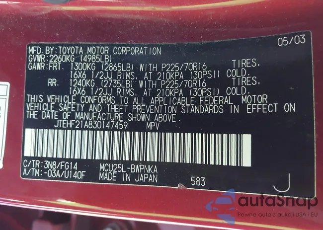 JTEHF21A830147459: 43496375