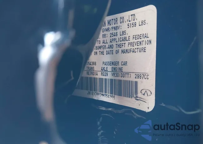 JN1EV7BR0MM754366: 43497523