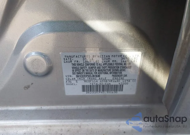 3N1CE2CPXEL351630: 43497533