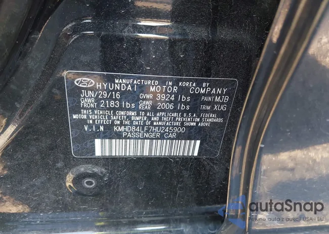 KMHD84LF7HU245900: 43497665