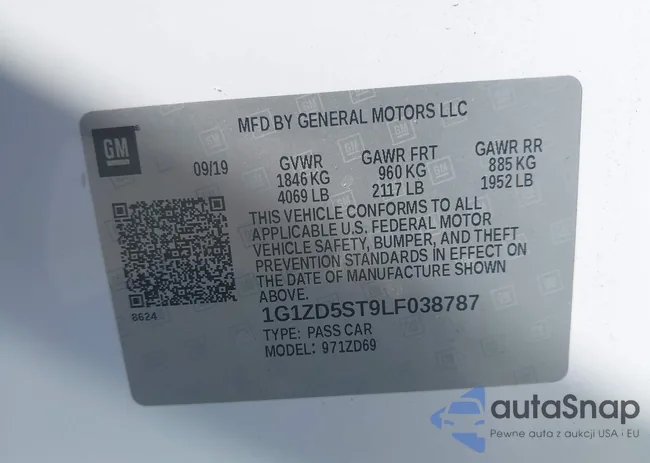 1G1ZD5ST9LF038787: 43497945