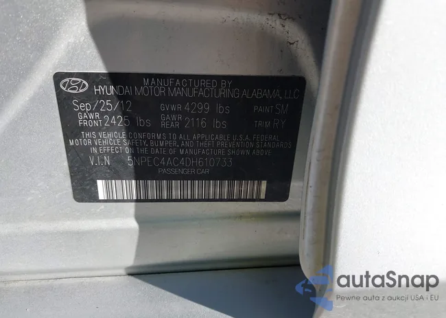 5NPEC4AC4DH610733: 43497068