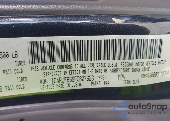 1C4RJFBG9FC807626: 43497178