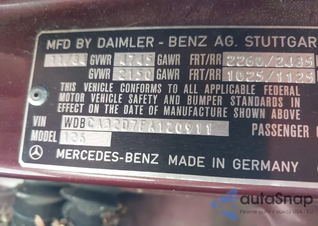 WDBCA32D7FA120911: 43498833