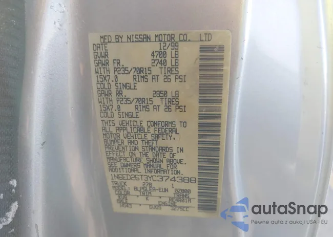 1N6ED26T3YC374388: 43498837