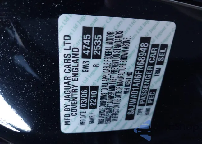 SAJWA01A06FN68948: 43499006