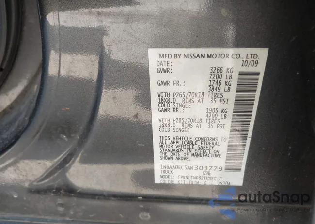 1N6AA0EC5AN303779: 43498229