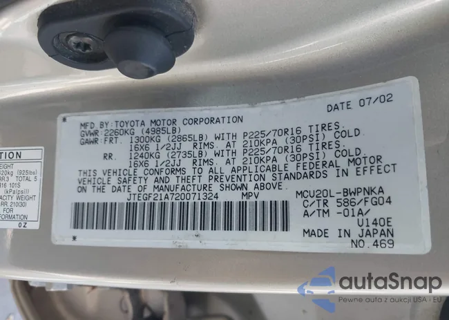 JTEGF21A720071324: 43498329