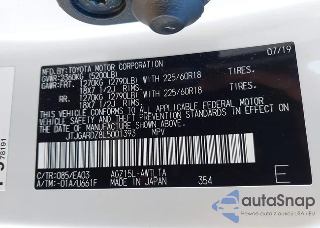 JTJGARDZ8L5001393: 43499449